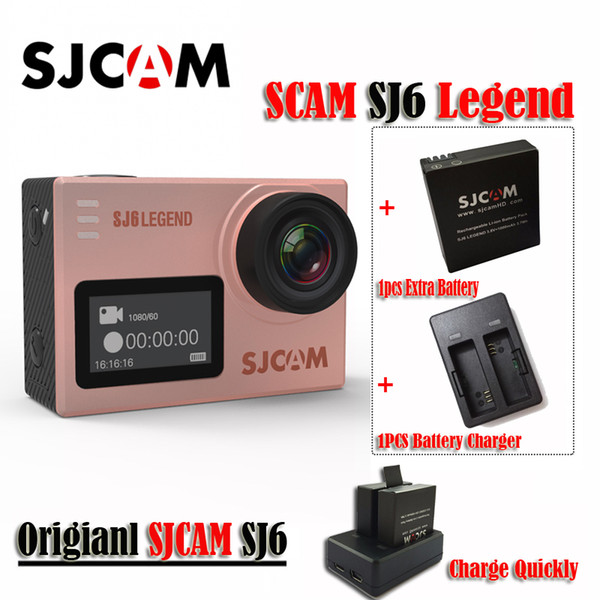 Original SJCAM SJ6 LEGEND 4K 24fps Ultra HD Notavek 96660 Waterproof Sports Action Camera 2.0