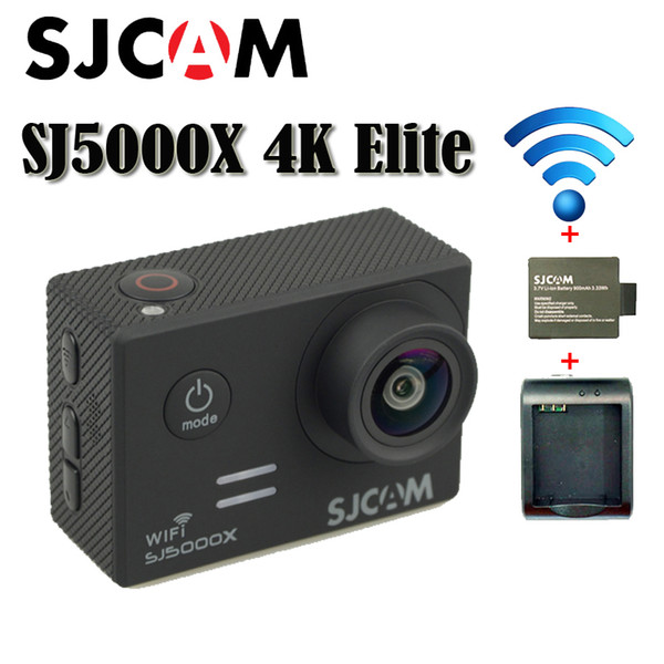 New Original SJCAM SJ5000X 4K Elite Edition Sport camera HD DV 2.0 LCD Diving 30m Waterproof Helmet Action Camera Free Shipping(Black)