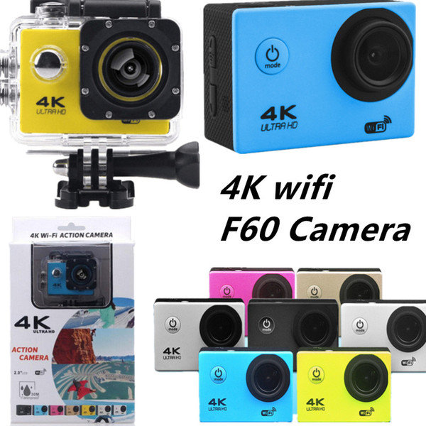 Action camera F60 Video Camera 4K HD 1080P sport WiFi 2.0