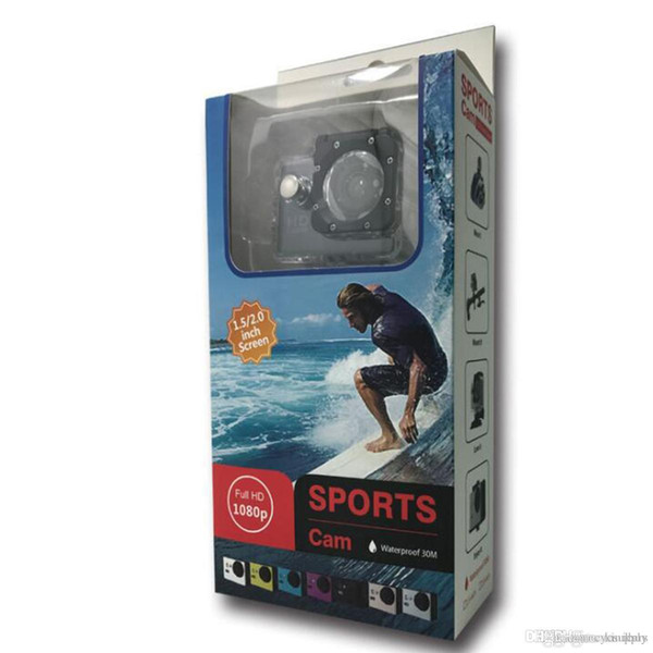 Cheapest copy for SJ4000 A9 style 2 Inch LCD Screen mini Sports camera 1080P Full HD Action Camera 30M Waterproof sport DV DHL
