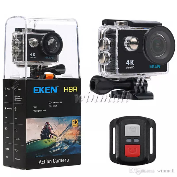 100% Original EKEN H9 H9R 2.4G Remote Control Ultra HD 4K Action Camera WiFi 2.0