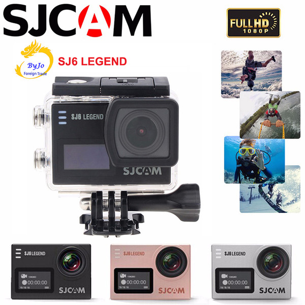 Original SJCAM SJ6 Sports camera WiFi 4K 24fps Ultra HD Waterproof camera Notavek 96660 Waterproof Action Camera 2 inch Touch Screen