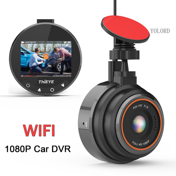 Real Full HD 1080P Dash Cam Car Drive DVR Camera Control WIFI Wireless HD Packing Monitor Comcorder DV