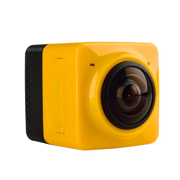 CUBE 360 Panoramic Camera Mini Sports Action Camera Build-in WiFi Camera H.264 1280*1042 Video Mini Camcorder with GVT100M DSP