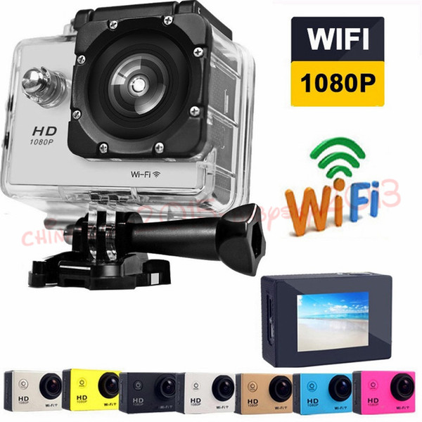 Full HD 1080P SJ4000 Wifi Sports Camera action Waterproof HD Car DV DVR Cameras With Retail package