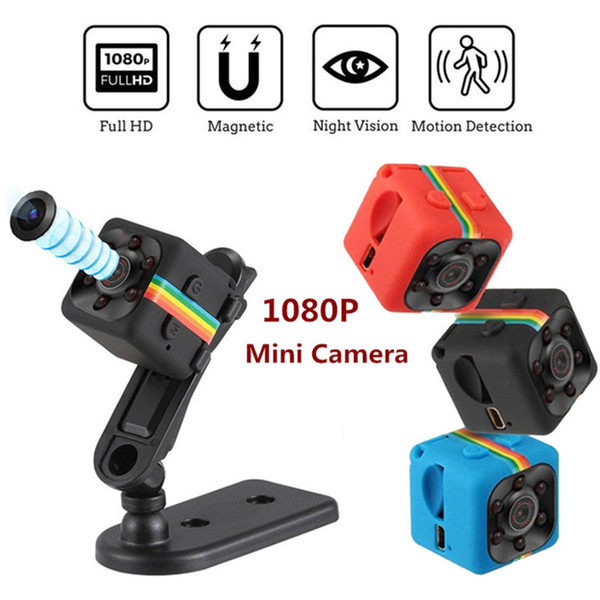 SQ11 Mini Camera 1080P HD Night Vision Camcorder Infrared Video Motion Recorder Sports DV Action Camera Support TF Card