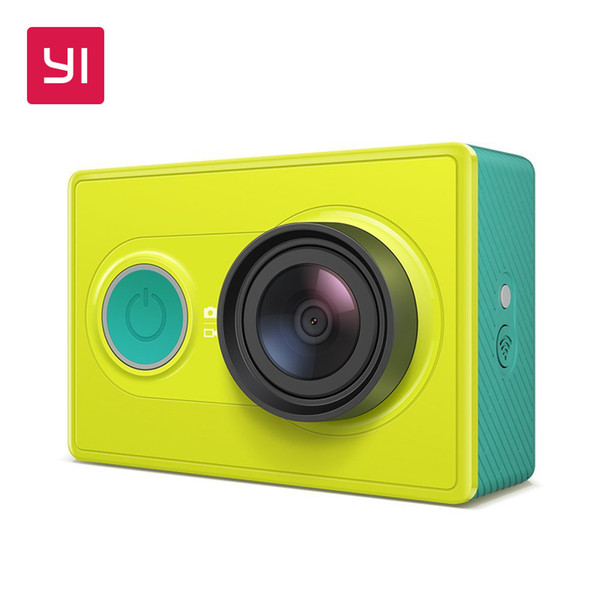 wholesale 1080P Action Camera Mini Sport Camera High-Resolution WiFi and Bluetooth White/Lime Green