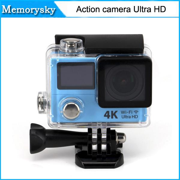 hot Upgrade Eken H3 H3R Action camera Ultra HD 4K Video Sports Cameras With 2.4G Remote Control 2-inch Dual Screen Mini Camcorder 010225