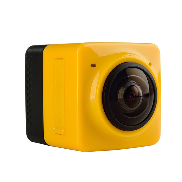 360 Degree Panoramic View Action Camera cube 360 VR Camera Build-in Sports Camera H.264 1280*1042 Video with GVT100M DSP Mini Camcorde