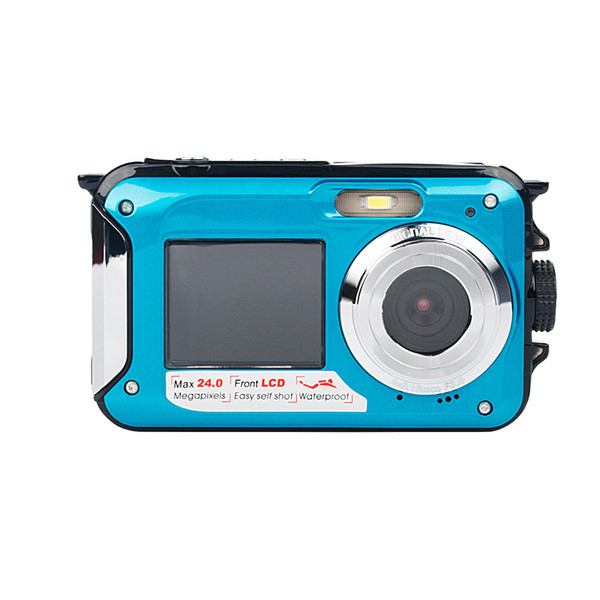 1pcs--Dual screen camera waterproof high-definition digital camera dv camera