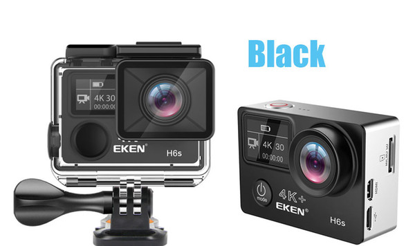 EKEN H6S Native 4K Full-Time EIS Ultra HD Action Sports Camera WIFI HDMI Dual screen 170 Wide Angle 14MP waterproof DV with remote control