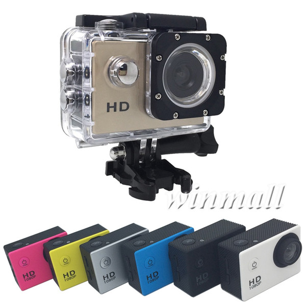 Cheapest A9 SJ4000 1080P Full HD Action Digital Sport Camera 2 Inch Screen Under Waterproof 30M DV Recording Mini Sking Bicycle Photo Video