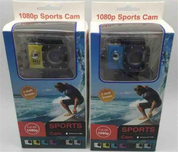 2018 Hot Sport Camera action new SJ4000 freestyle 2inch LCD 1080P HD HDMI action camera 30 meters waterproof DV camera sports helmet SJca