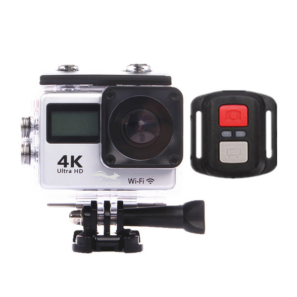 Ultra HD 4K Action Camera Wifi Camera 1080P 16MP Dual Screen 170D Go Waterproof Pro cam 4K Sport Camera Mini Cam+Remote Control