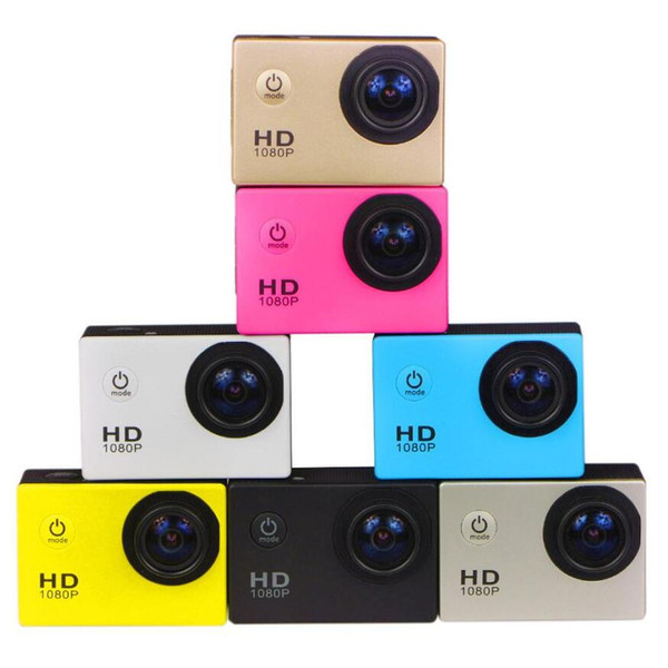 6PCS new SJ4000 freestyle D001-2 inch LCD 1080P Full HD HDMI action camera 30 meters waterproof DV camera sports helmet SJcam DVR00