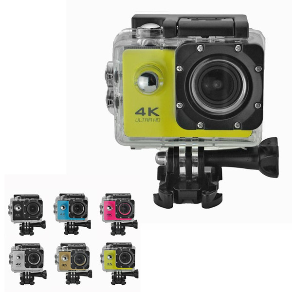 Cheapest 4K Sport Action Camera F60 WIFI Waterproof Video Camera 16MP/12MP 1080P 60FPS 2.0 Inch LCD Helmet Cam Diving Recorder