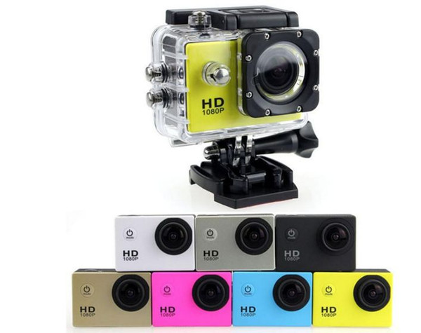 Waterproof 2 Inch LCD Screen J4000 style 1080P Full HD Camcorders SJcam Helmet Sport DV 30M Action Camera DHL shipping