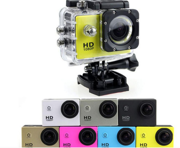 SJ4000 style A9 2 Inch LCD Screen mini camera 1080P Full HD Action Camera 30M Waterproof Camcorders SJcam Helmet Sport DV VS 4k