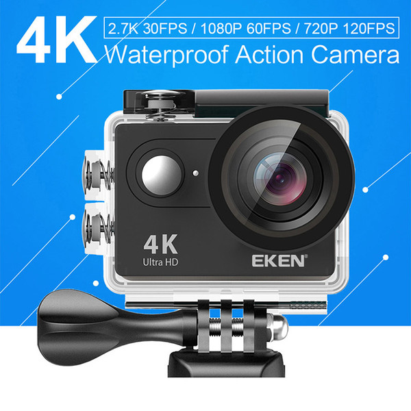 EKEN H9R Ultra FHD 4K 2.0' Screen Action Camera 30M waterproof with Remote Free shipping