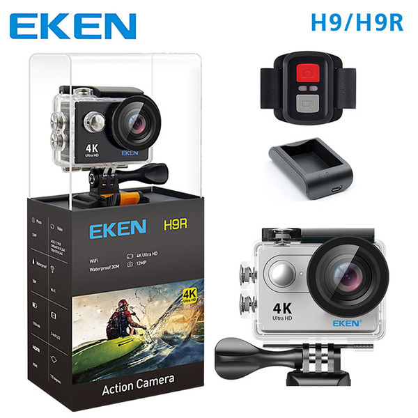 Original EKEN H9 H9R Action Camera Wireless Remote Control Ultra HD 4K WiFi 2.0 LCD Screen 170 Degree Sport Beach Waterproof Cameras