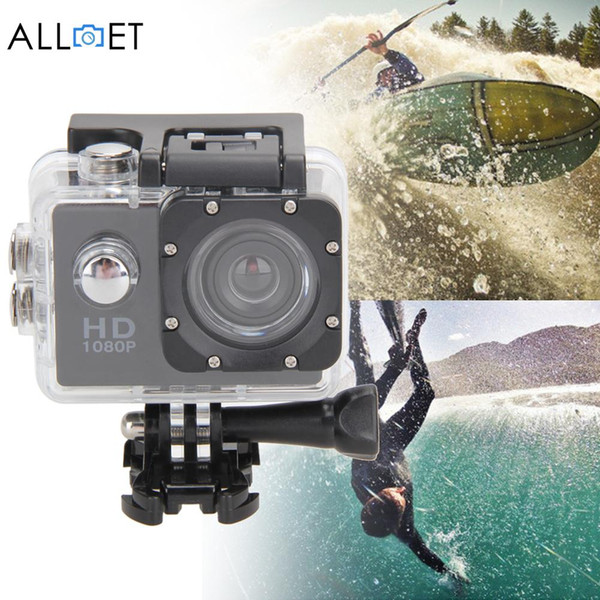 Wholesale- Good Quality 12MP Ultra HD 1080P Waterproof Action Camcorder Sports DV Camera Car Cam