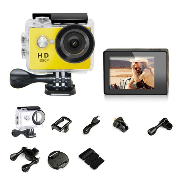 SJ4000 1080P Full HD HDMI Action Camera with 2-inch LCD Screen 30 Meters Waterproof DV Camera Sports Helmet Sport Cameras