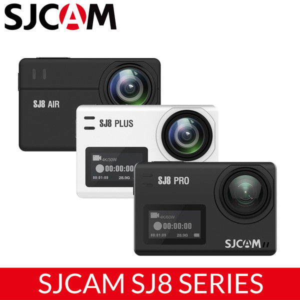 Original SJCAM SJ8 Series SJ8 Air & Plus & Pro 1290P 4K 60fps Action Camera WIFI Remote Control Waterproof Sport DV VR