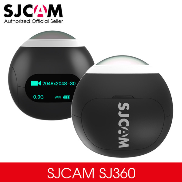 Original SJCAM SJ360 Camera 2K Wifi Mini Panoramic Camera 2048*2048 Ultra HD 360 Degree Panorama Sport VR Camera