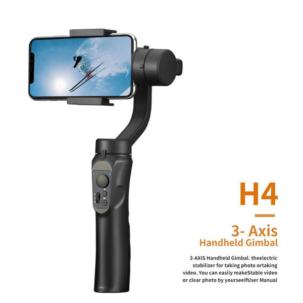 3-axis Handheld Universal Stabilizer Gimbal for Camera Phone Samsung Galaxy Smartphone Travel H4 Handhold Gimble