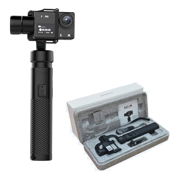 SJCAM Gimbal 3 Axis Handheld Gimbal Stabilizer Anti-Shake with Case for SJCAM YI CAM GoPro Hero 7/6/5/4/3 Action Camera