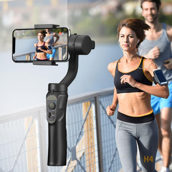 Phone Stabilizer 3-Axis Handheld Bluetooth Camera H4 Handheld Gimbal Stabilizer For iPhone Cell Phone Cellphone Smartphone Selfie Anti-shake