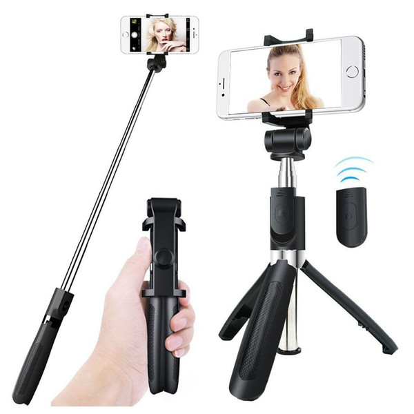 Bluetooth Extendable Selfie Stick Tripod with Wireless Remote and Monopod Stand for Samsung Huawei xiaomi iPhone X