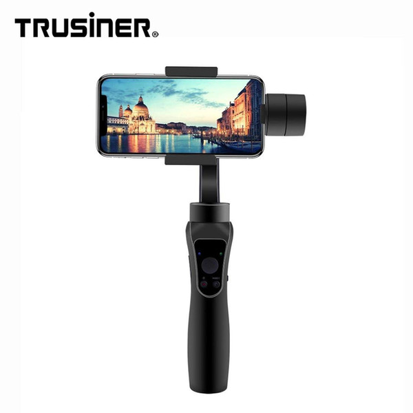 DHL Free Shipping 3-Axis Handheld Bluetooth Camera Steadicam Gimbal Stabilizer For iPhone Mobile Cell Phone Cellphone Smartphone Selfie