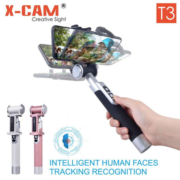 X-CAM T3 Face Recognition Auto-tracking Intelligent Handheld Gimbal Stabilizer for Mobile Phone