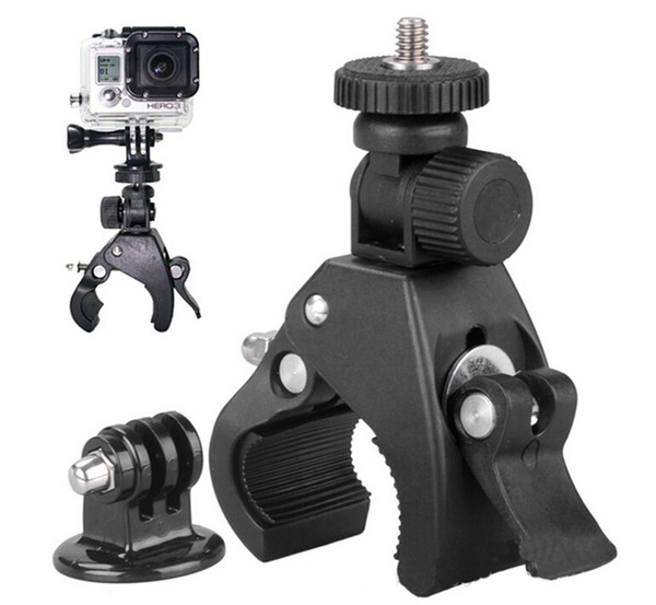 DV camera clip activity bracket to increase locomotive bicycle bicycle clip tube clamp photography strong clip DSLR shoulder support pad