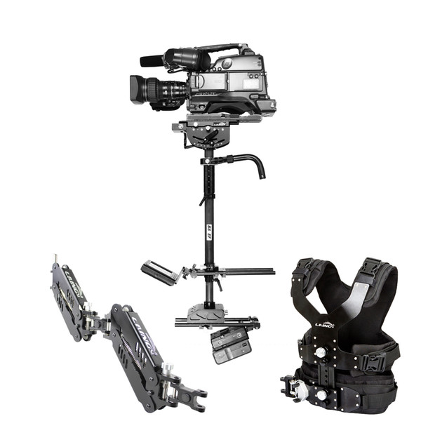 Free Shipping for M35II EF 16kg Carbon Fiber Professional Video Camera Steadicam Stabilizer Steadycam photography Vest Dual Support Arm