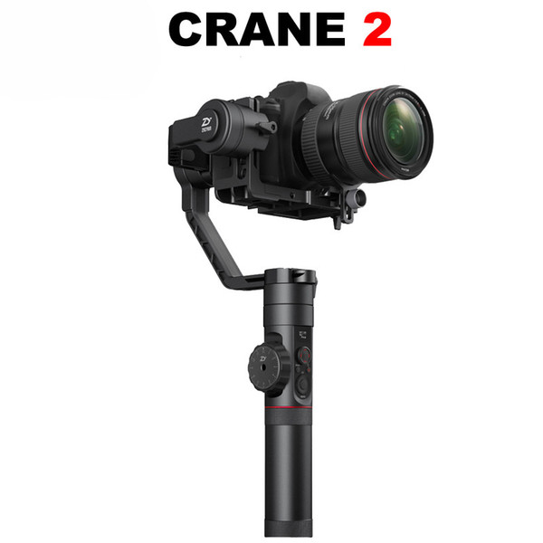 Zhiyun Crane 2 3-Axis Handheld Gimbal Video Camera Gyro Stablizer Brushless For Canon For Nikon For DSLR Camera Load 3200g