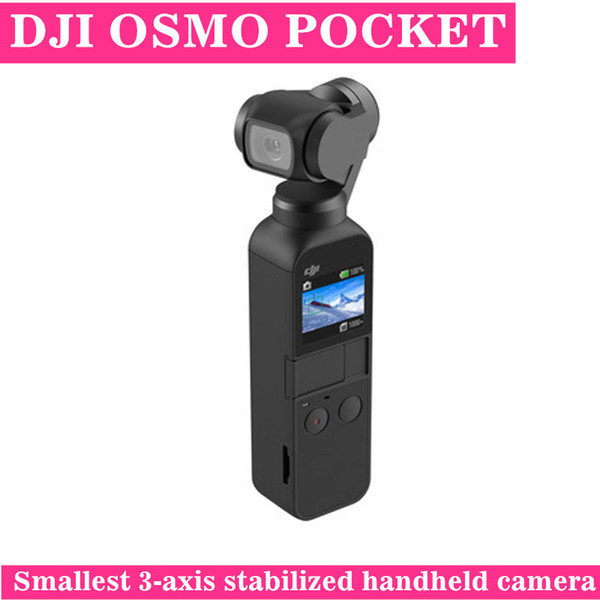 DJI Intelligent OSMO Pocket Mini Portable 3-axis Gimbal Stabilizer Handheld Camera 4K Video 3x3 Panorama Long Standby for iPhone Android