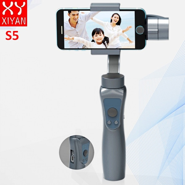 DHL Free Newest Smooth 3-Axis Handheld Gimbal Portable Stabilizer for iPhone 8 X Xiaomi Samsung S9 S8 S7 Smart phone Gopro Action Camera