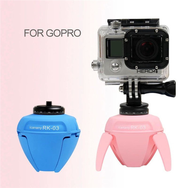 RK-03 Elf Mini Panorama Robot For Selfie Sticks Photography With Gopro Adapter And Bluetooth Remote Control