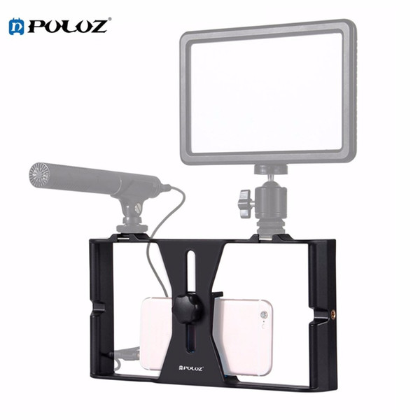 PULUZ Handheld Video Camera Bracket For Mobile Phone Video Shooting Live Video and Follow-up Steady Rack