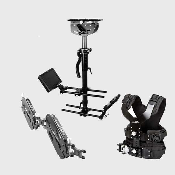 Free Shipping for 6-16KG Carbon Fiber Handheld Video Stabilizer Steadycam Professional Broadcast Film Camera Steadicam Vest Arm Kit