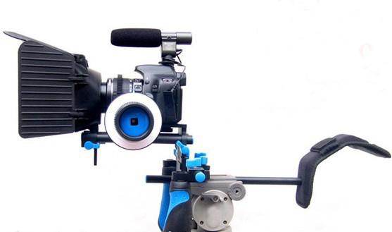 Shoulder Ring Follow Focus DSLR Video Camera Stabilizer Matte Box Steadycam