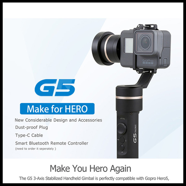 FeiyuTech Feiyu G5 Splash Proof 3-Axis Handheld Gimbal For GoPro HERO 6 5 4 3 3+ Xiaomi yi 4k SJ AEE Action Camera