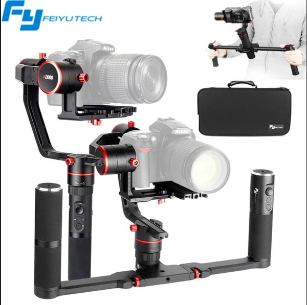 Feiyu A2000 360° 3-Axis Handheld Gimbal Stabilizer waterproof Professional for DSLR/ Mirrorless Camera