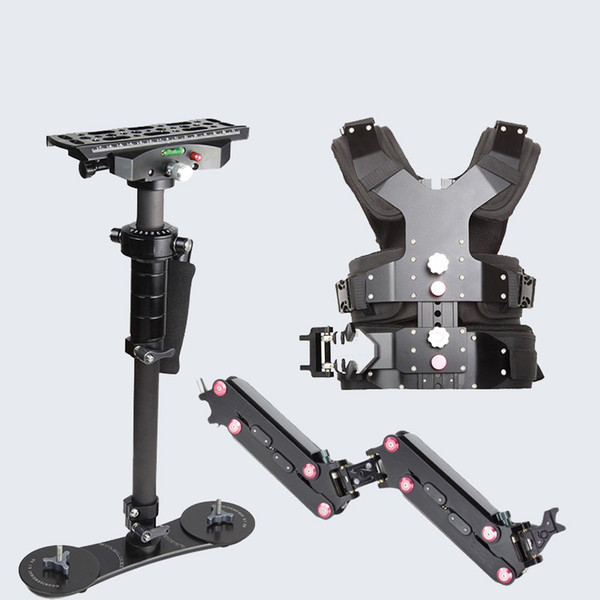 Free Shipping For 1-8KG Load Carbon Fiber Stabilizer Steadicam Camera Video Steadycam Vest Arm Sled for Canon Nikon DSLR