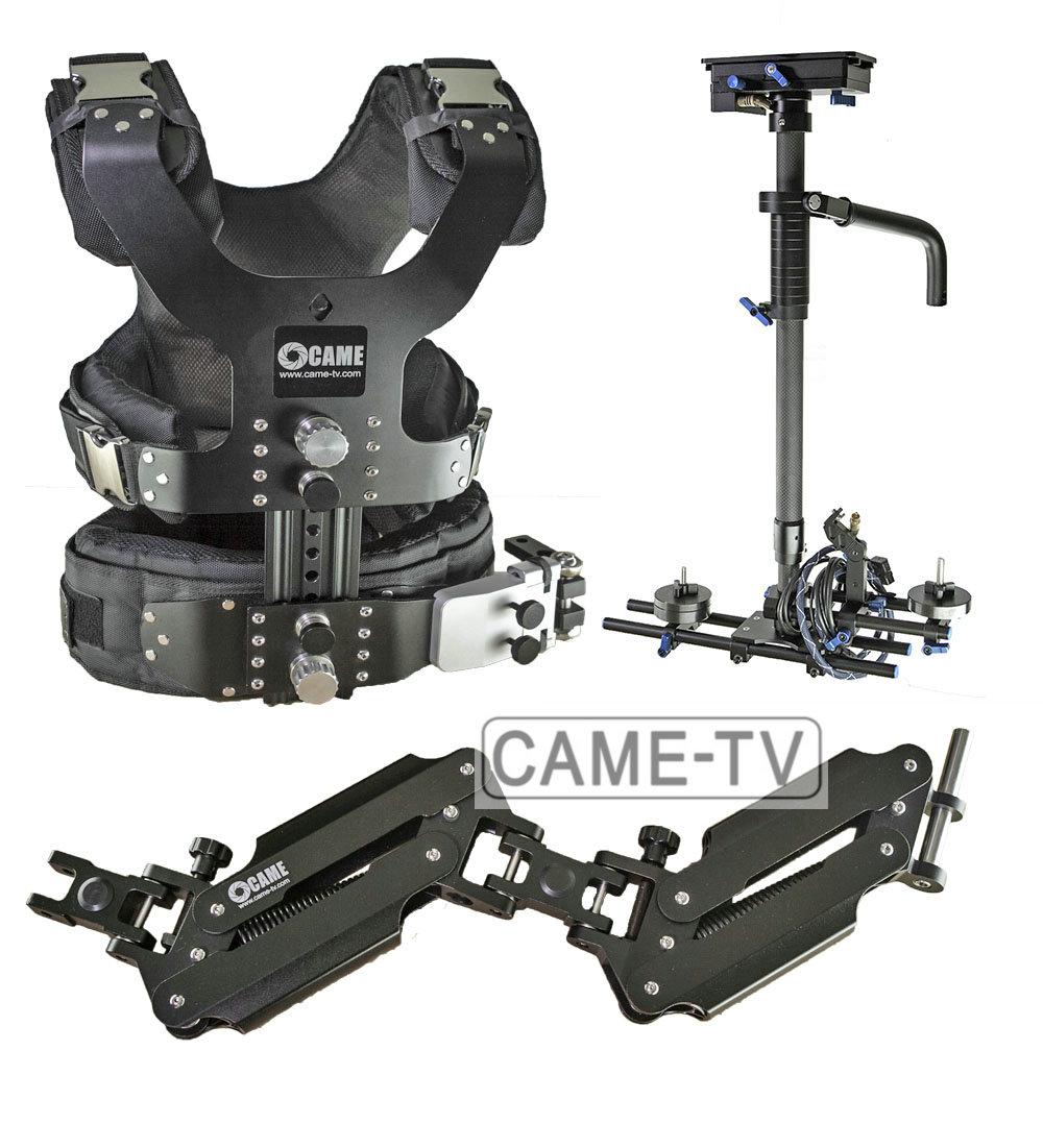 CAME Load 2.5-15kg Camera Video Steadicam Carbon Stabilizers +Low-shooting