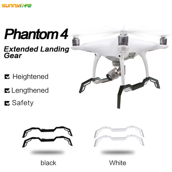 Sunnylife DJI Heightened Landing Gear Skid Lengthened Landing Legs Camera Gimbal Protection Stabilizer for DJI Phantom 4