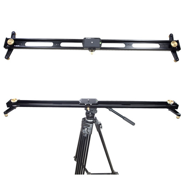 Free shipping Moris 47.2 Inch DSLR Camera Slider Dolly Track Video Stabilizer with 33lb/15kg Load Capacity Damping Adjustable Bearings