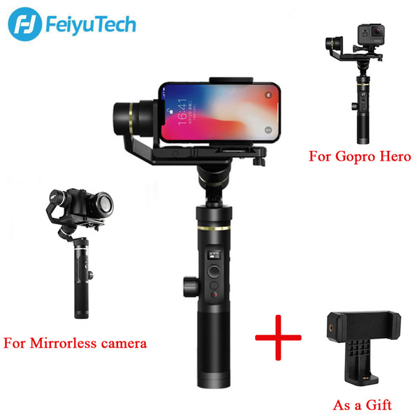 FeiyuTech Feiyu G6 Plus Splash Proof Handheld Gimbal Stabilizer For hero Mirrorless camera For zhiyun craneDJI